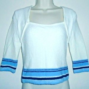 Vintage Acrylic Nylon Spandex Soft Fun Sweater